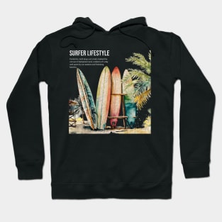 Surfers wear Tees Hoodie